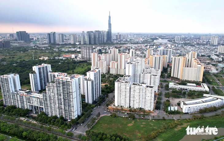 Giá chung cư tăng, có căn bán 200 triệu đồng/m² - Ảnh 1. Giá chung cư ở TP.HCM và Hà Nội đều tăng trong quý 3 vừa qua - Ảnh: NGỌC HIỂN